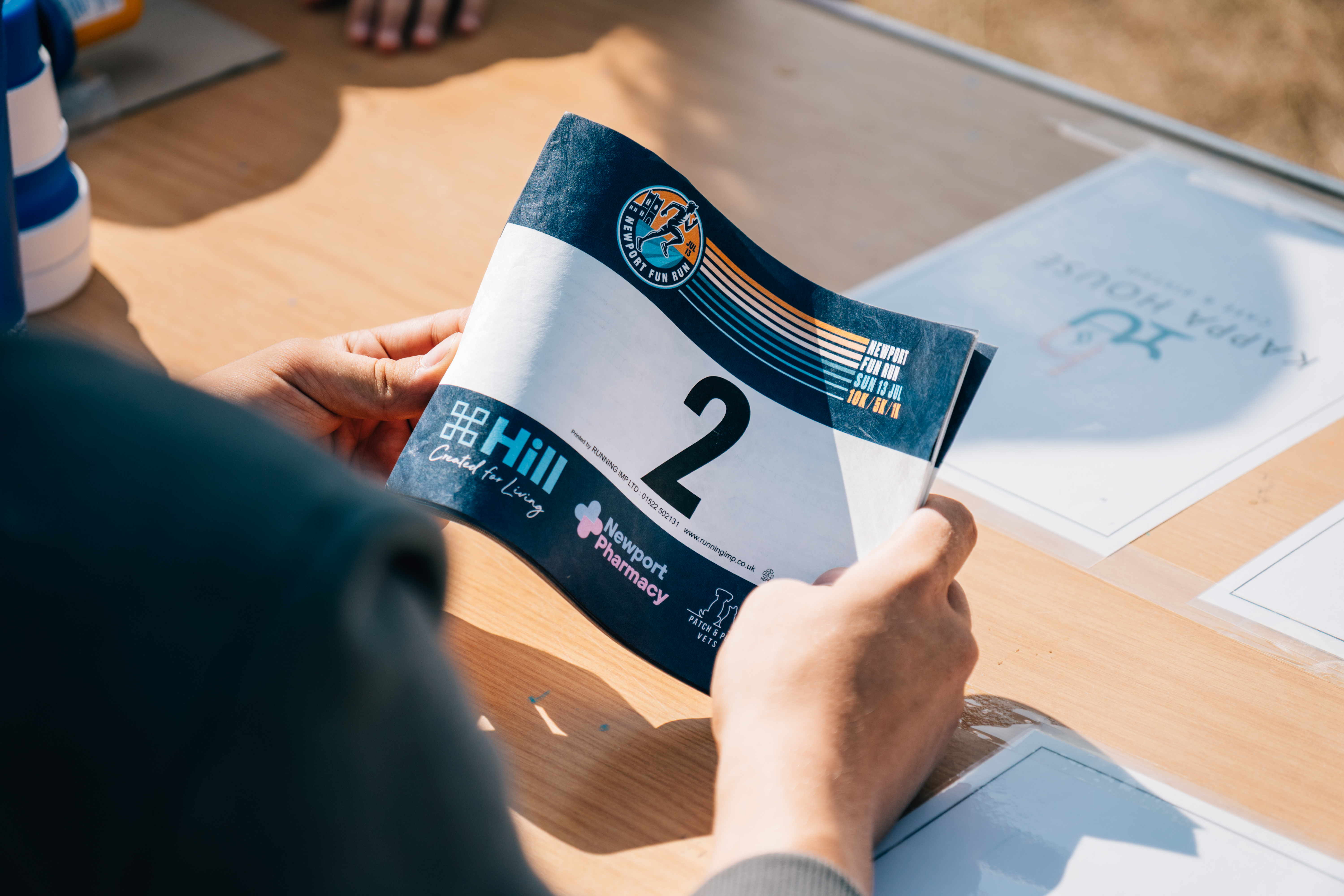 Newport Fun Run pre-race