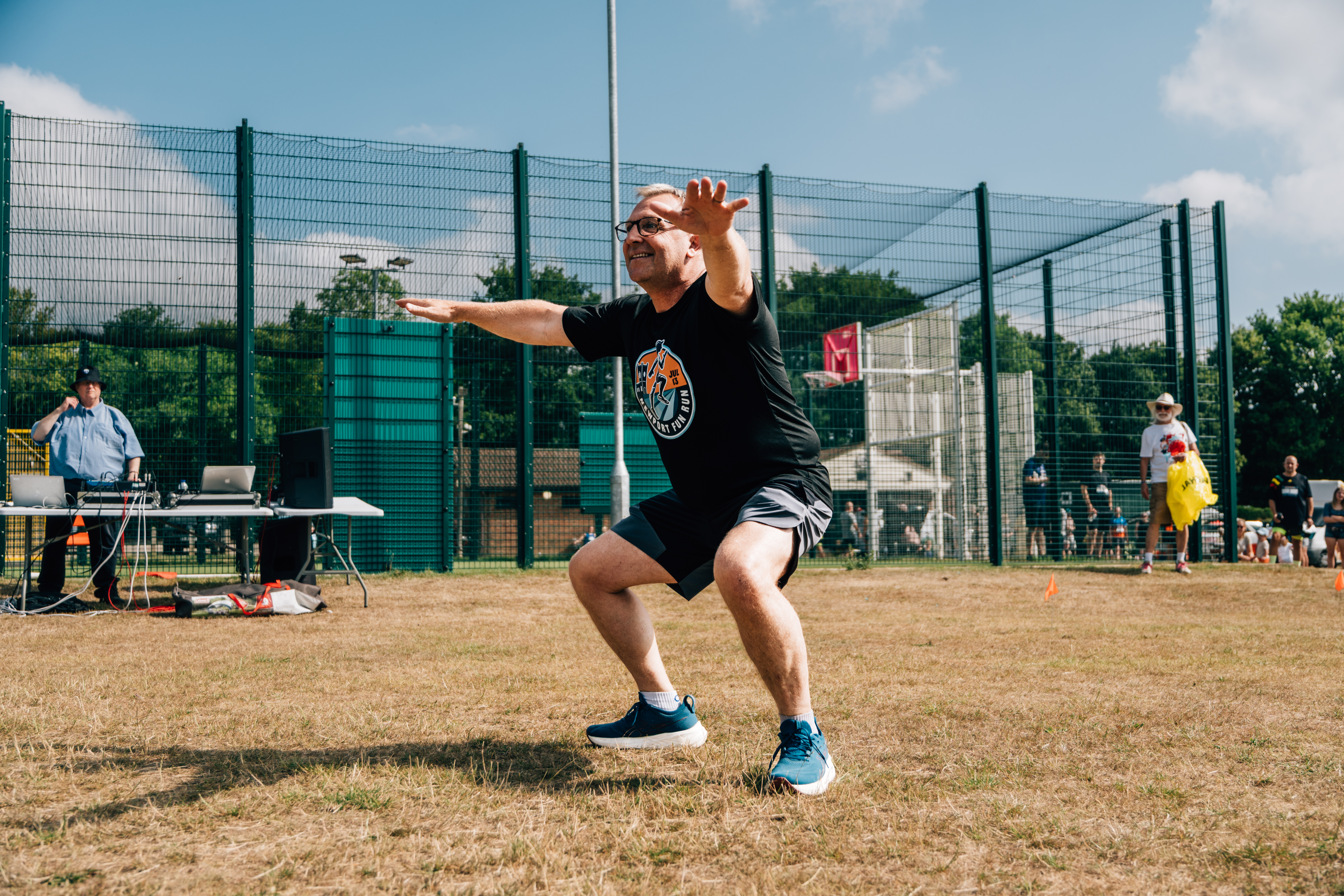 Newport Fun Run pre-race