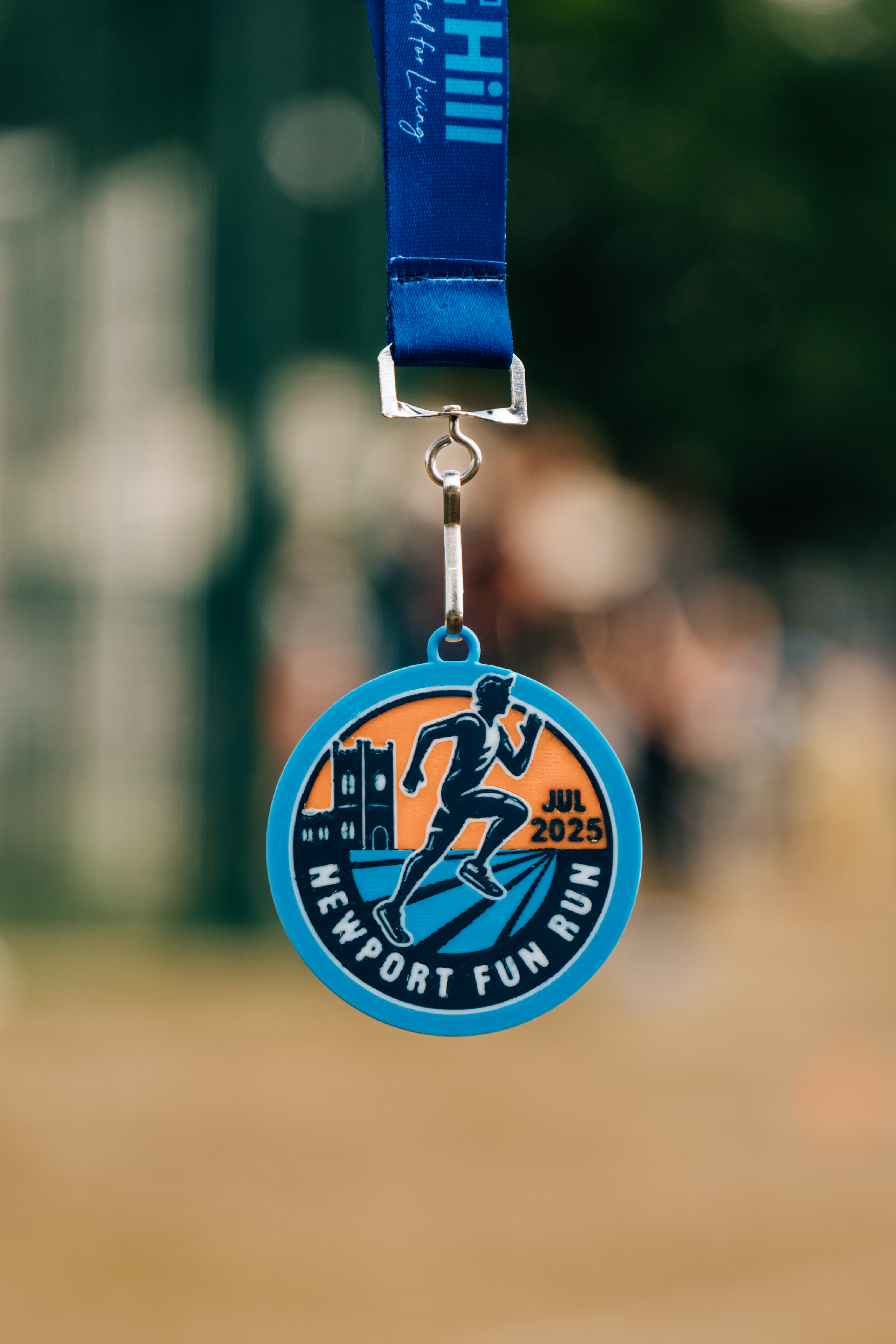 Newport Fun Run trophies